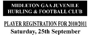 2010 Juvenile Player Registration