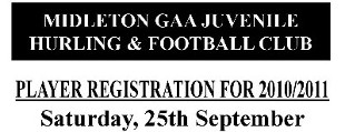 Juvenile Player Registration 2010